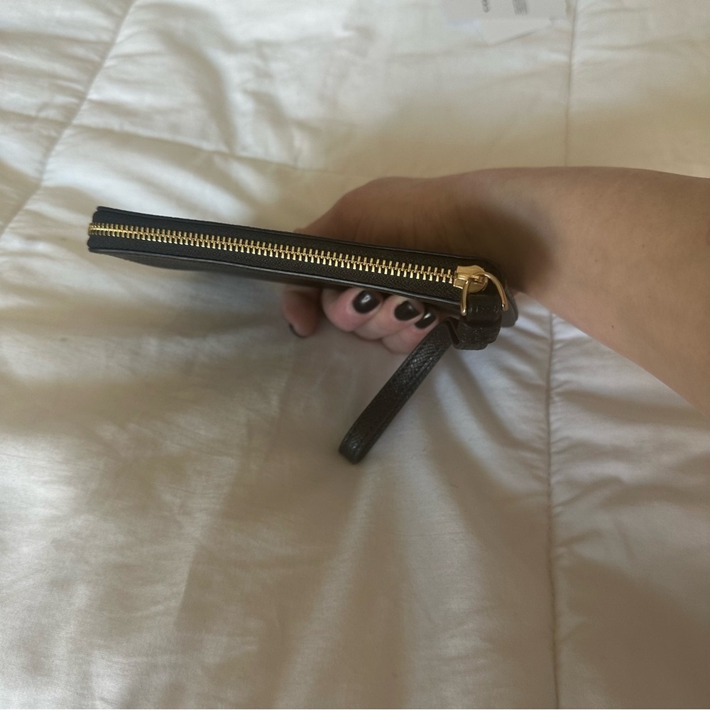 Coach black leather wristlet - Picture 9 of 13